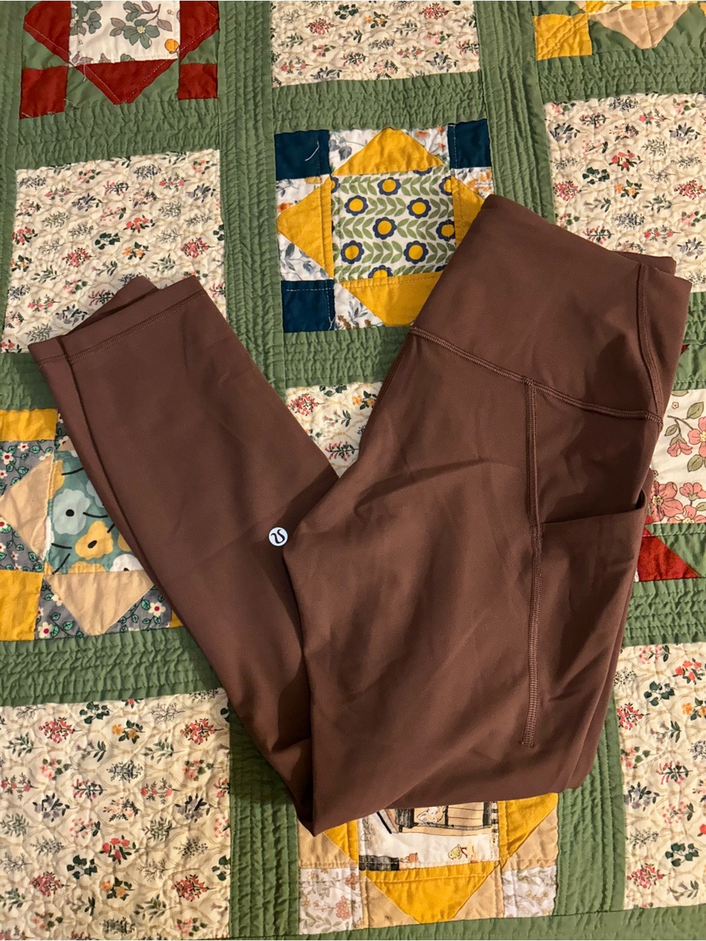 lululemon athletica Wunder Train Mauve Brown/Dusty Rose Leggings